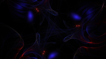 抽象的でフラクタルな高解像度の背景