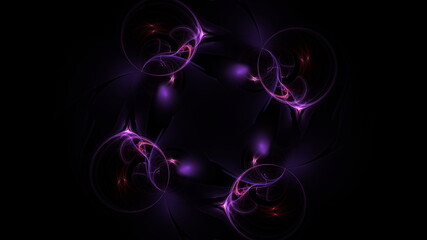 抽象的でフラクタルな高解像度の背景