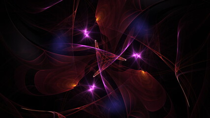 抽象的でフラクタルな高解像度の背景