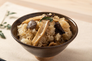 キノコご飯