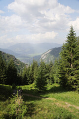 The view from Imbachhorn mountain, Austria