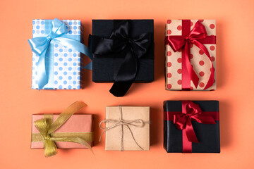 Beautifully packaged birthday gifts, black friday, christmas, new year or wedding.