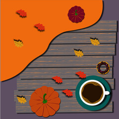warm and cozy illustrations dedicated to autumn
