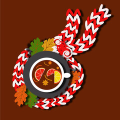 a series of illustrations dedicated to the seasons