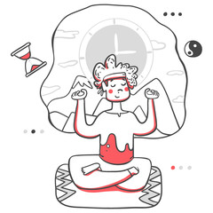 Loading page illustration