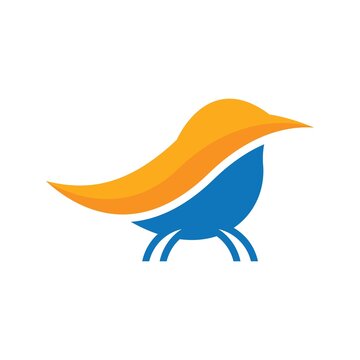 recommend clip art: Bird logo template
