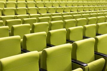 Obraz premium rows of seats in theatre