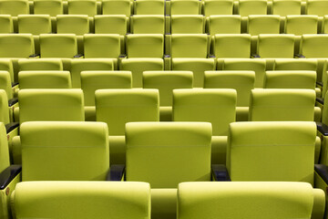Obraz premium rows of seats in theatre
