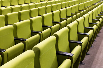 Obraz premium rows of seats in theatre