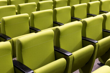 Obraz premium rows of seats in theatre