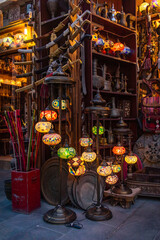 lanterns in a middle east shop