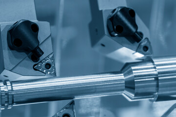 The demonstration of  cutting tool for CNC lathe .