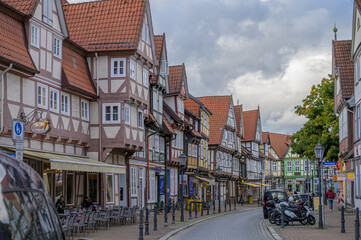 Obraz premium Fachwerkhäuser in Celle