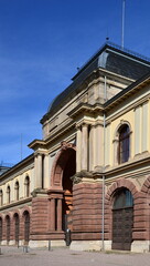 Fototapeta na wymiar Historisches Bauwerk in der Altstadt von Weimar, Thüringen