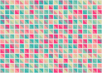 Abstract Geometric Pattern generative computational art illustration