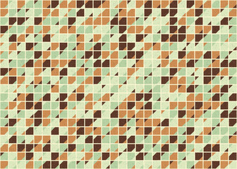 Abstract Geometric Pattern generative computational art illustration