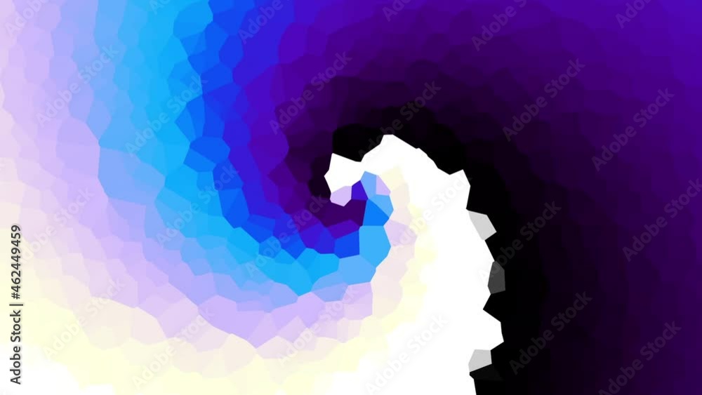 Poster transform geometric background