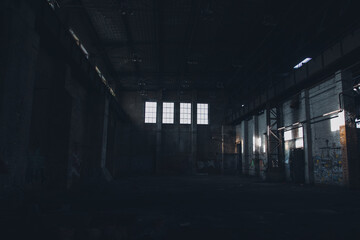 old abandoned factory