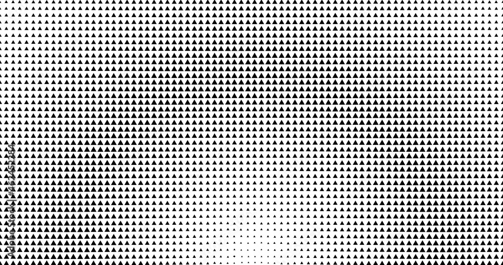Poster monochrome gradient halftone polygonal background. pop art polygons pattern template, texture. geome