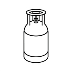 gas cylinders icon. Propane Gas Tank icon. vector illustration on white background. eps 10