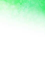 緑の雪のフレームがある背景素材