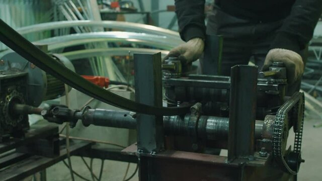 Metal processing and bending, production of metal structures