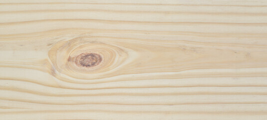 Panorama Close up of Brown old wooden board background texture, wooden panel Board and knot with copy space for text
