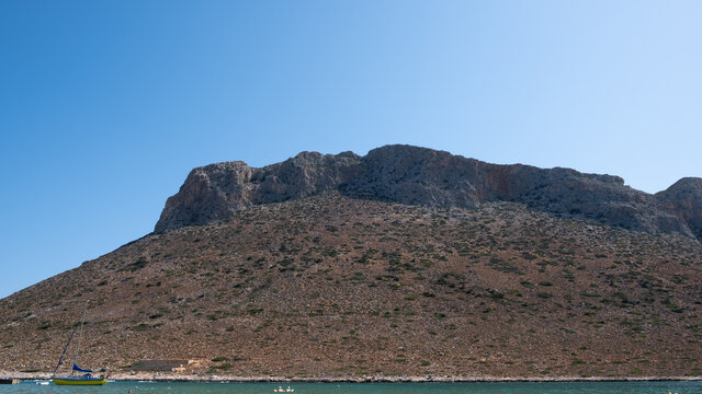 View on Zorba's beach