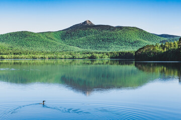 Mount Chocoruah Reflecting in Lake Chocorua.