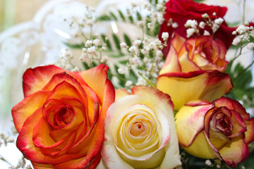 bunch of roses