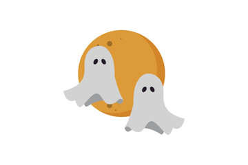 Halloween horror scary design illustration