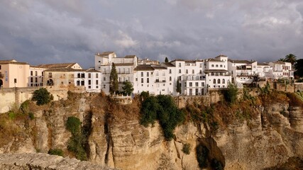 Fototapeta na wymiar The Houses Of Ronda, Andalusia; Spain