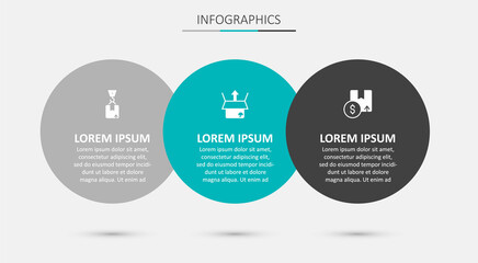 Set Unboxing, Crane with cardboard and Carton. Business infographic template. Vector
