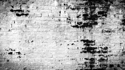 abstract background of black and white old wall