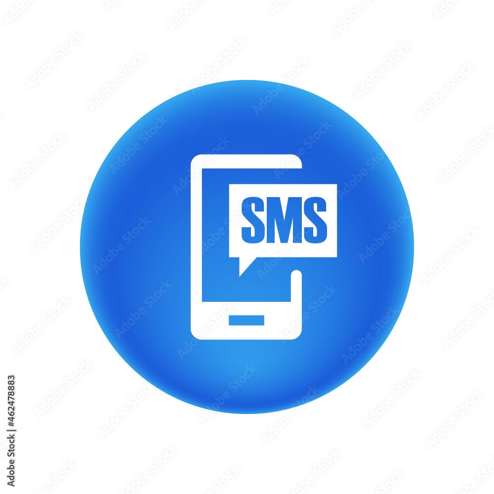 Poster sms - sticker