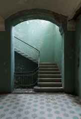 Foto op Plexiglas Oud Ziekenhuis Beelitz geheime hoek