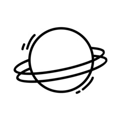 Planets icons black and white graphics icons moon