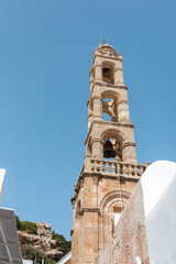 Obraz premium Church of Panagia in the old town of Lindos, Rhodes, Greece