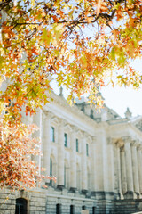 autumn in the city berlin reichstag