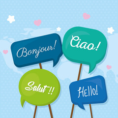 global hellos words © Jeronimo Ramos