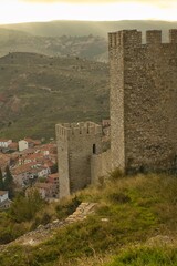 Fototapeta premium Medieval view of the Albarracin wall