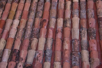 Rustic background in rural house