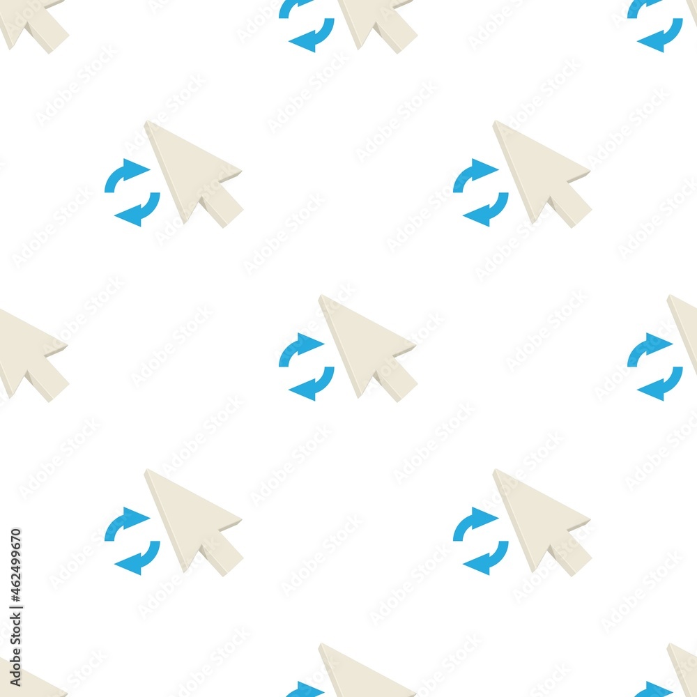 Aufkleber loading pointer pattern seamless background texture repeat wallpaper geometric vector
