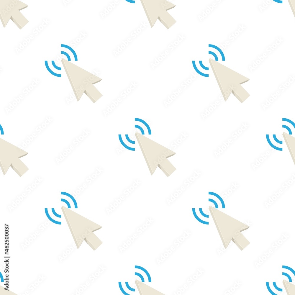 Poster touching arrow pattern seamless background texture repeat wallpaper geometric vector