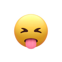Tongue Sticking Out Smiley Face