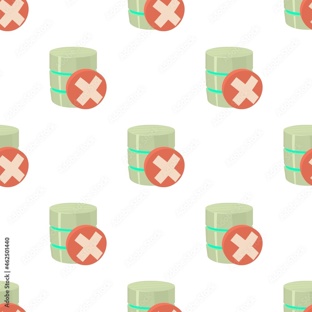Poster closed database pattern seamless background texture repeat wallpaper geometric vector
