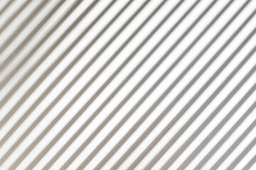 Obraz premium White background with shadow and diagonal parallel lines
