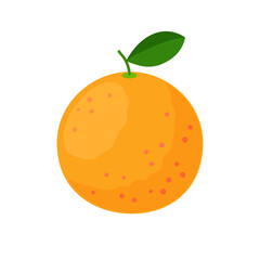 Grapefruit fruit icon flat design vector illustration