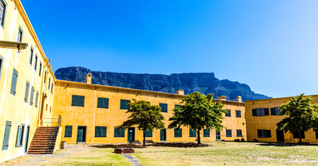 Interior of the Castle of Good Hope in Cape Town, South Africa, Africa