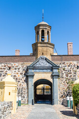 Entrance of the Castle of Good Hope in Cape Town, South Africa